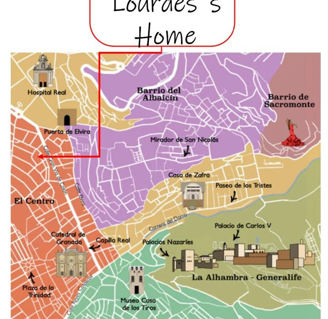 Lourdes'S Home Granada Spain